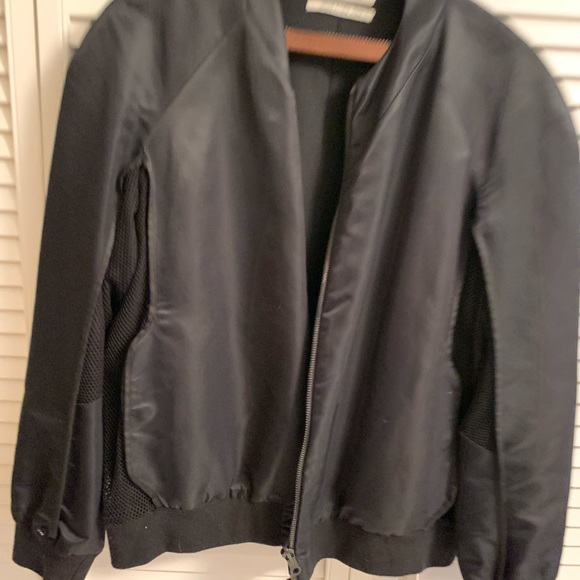 NWT Barney's Reversible Black Bomber Jacket by Public School -XL - Picture 2 of 13